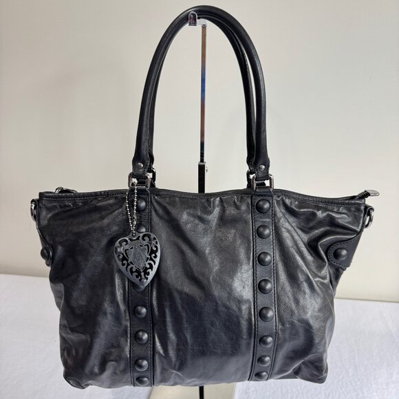 GUCCI Authentic Babouska Studded Tote Made in Italy - Picture 1 of 16